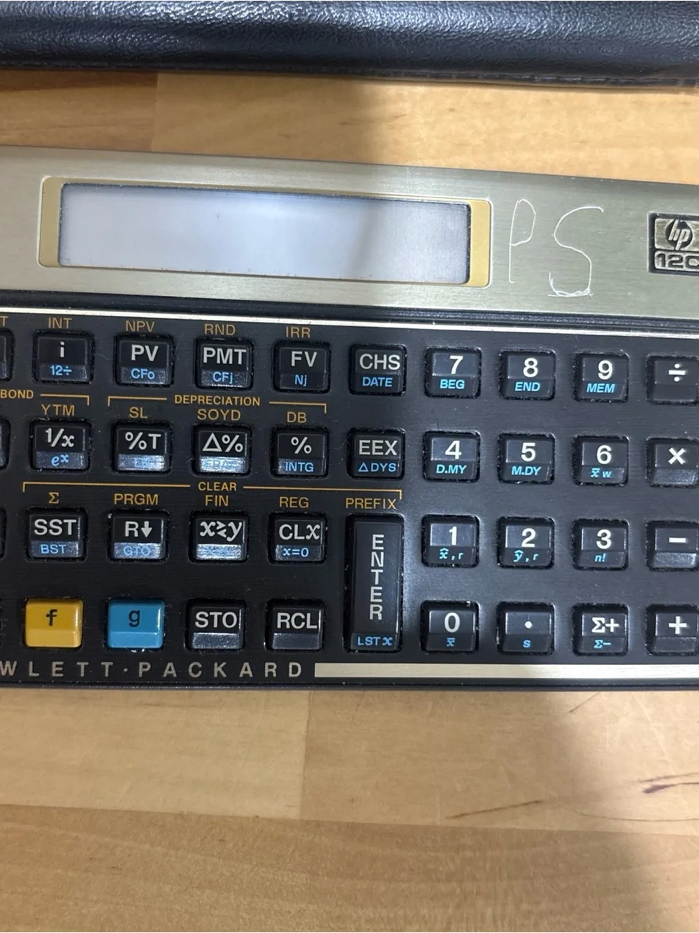 HP-12C Programmable Financial RPN Calculator, Tested w/ Box, Manual and Inserts